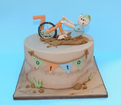Dirt Bike - Cake by SweetP Cakes and Cookies