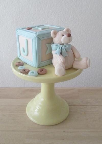 New Baby/Christening Topper - Cake by The Buttercream Pantry