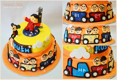 Birthday Cake for little Kush - Cake by Sanchita Nath Shasmal