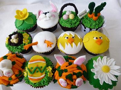 Easter cupcakes - Cake by Gulnaz Mitchell