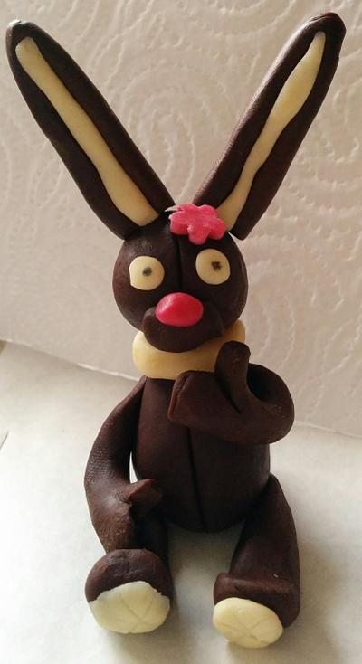 Modelling Chocolate Rabbit - Cake by Alpa Jamadar
