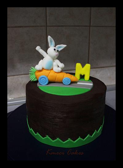bunny and car-rot  - Cake by Kmeci Cakes 