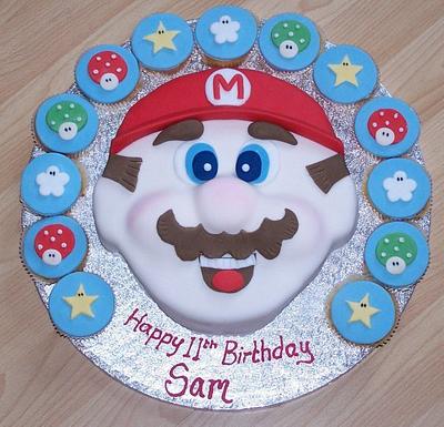 It's Mario!! - Cake by Sandra's cakes