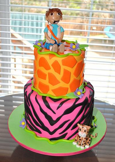 Diego Girl Cake - Cake by Hope Crocker