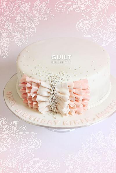Pretty Ruffles - Cake by Guilt Desserts