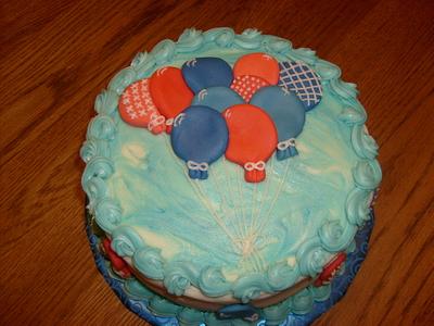Up, Up and Away! - Cake by Pamela