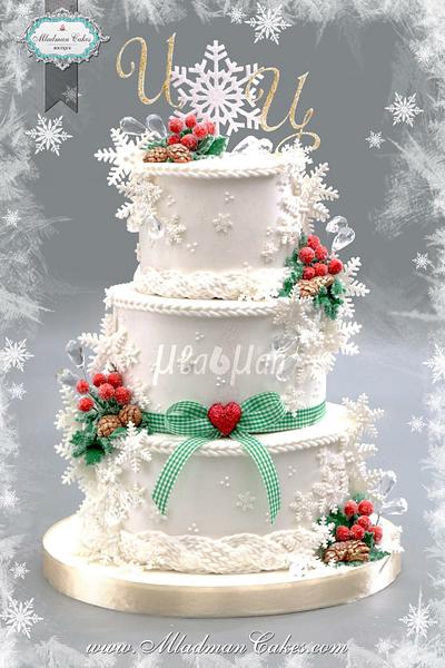 Christmas Wedding Cake - Cake by MLADMAN