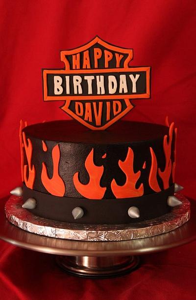 David's 40th - Cake by SweetdesignsbyJesica