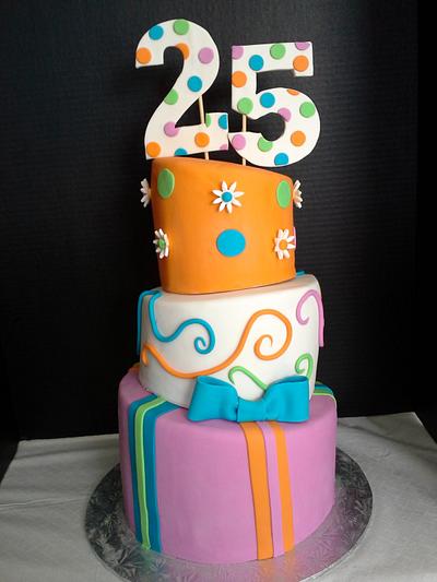 25th Whimsy - Cake by Melissa Walsh