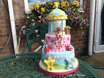 CBeebies in the night garden - Cake by Sweet Lakes Cakes
