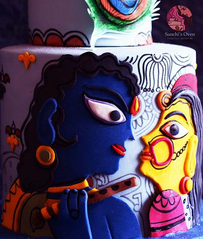 Radha Krishna - Cake by Sanchita Nath Shasmal