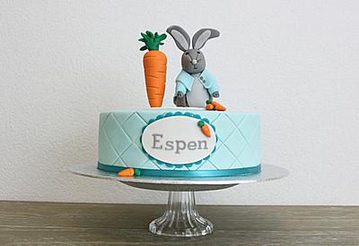 Easter Rabbit inspired cake - Cake by Tatiana Diaz - Posh Tea Time