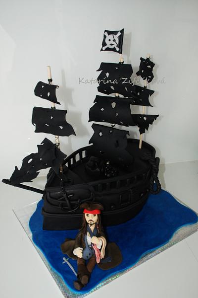 Pirates of the Caribbean - Cake by katarina139
