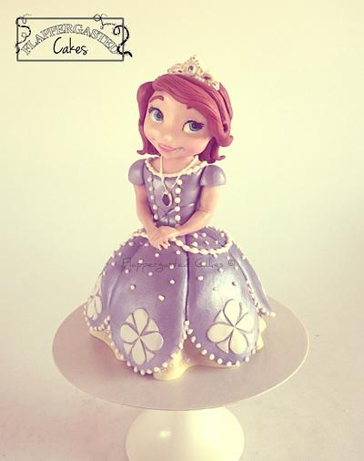 sofia cake topper  - Cake by Flappergasted Cakes