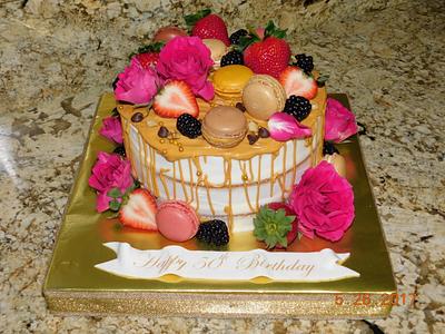 50th Birthday Cake  - Cake by Christina's Novelty Cakes & Creations