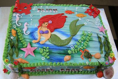 Ariel under the sea adventure... - Cake by Ann