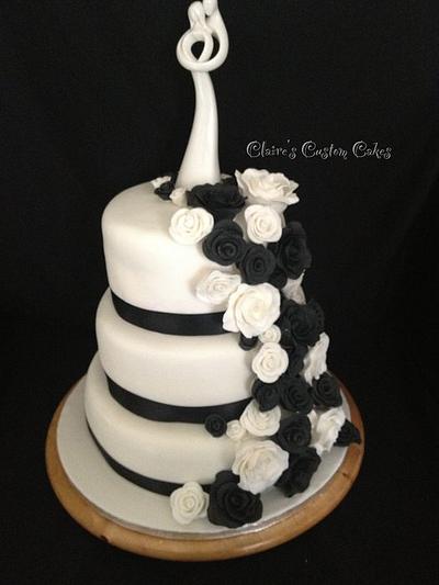Wedding cake - Cake by Claire willmott