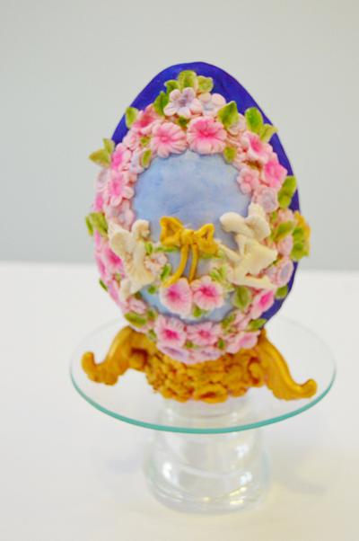 Fabergé Egg- #bakerswood - Cake by Catalina Anghel azúcar'arte