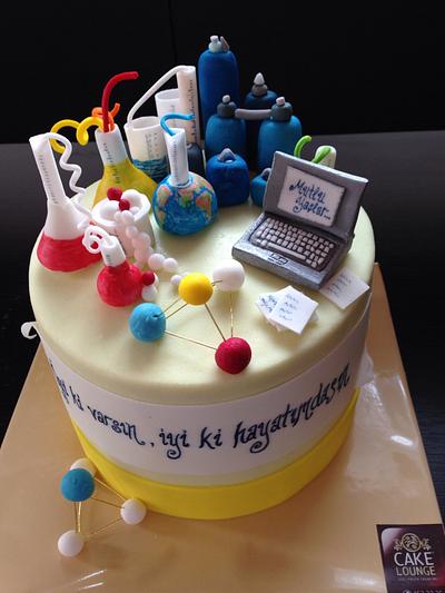 Cake for a chemistry engineer - Cake by Cake Lounge 