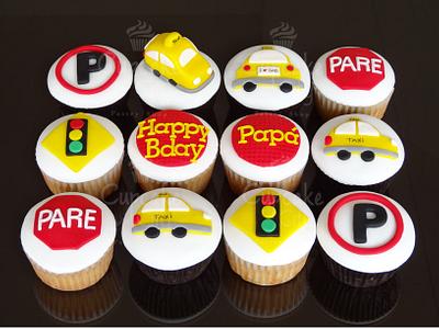 Taxi Cupcakes - Cake by CupcakeCity