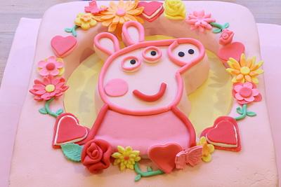 Peppa Pig Cake - Cake by RowenasFantastiCakes