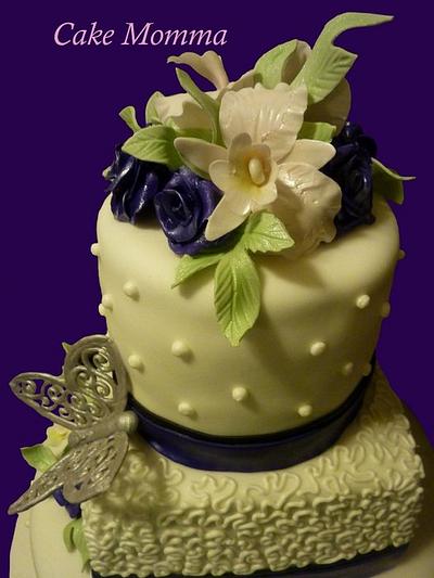 Butterfly Wedding Cake - Cake by cakemomma1979