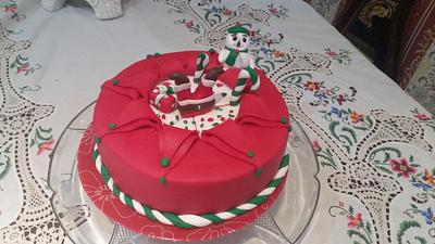 Where's santa - Cake by Shery badawy