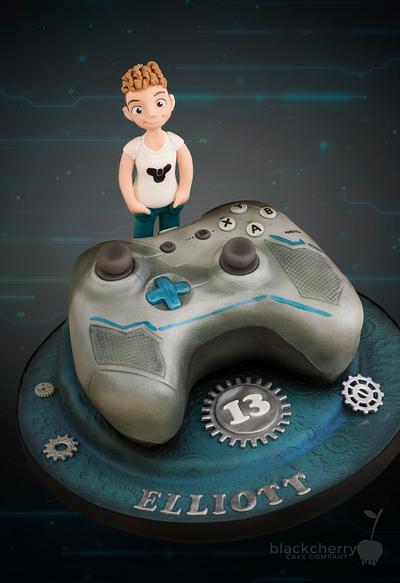 Xbox One controller cake - Cake by Little Cherry