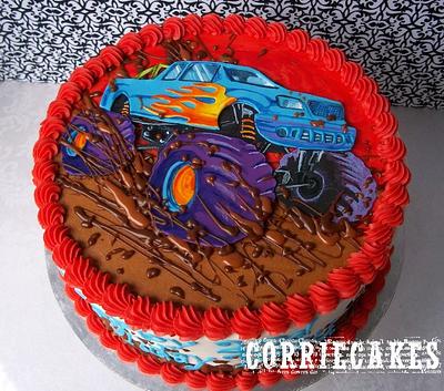 Monster truck - Cake by Corrie