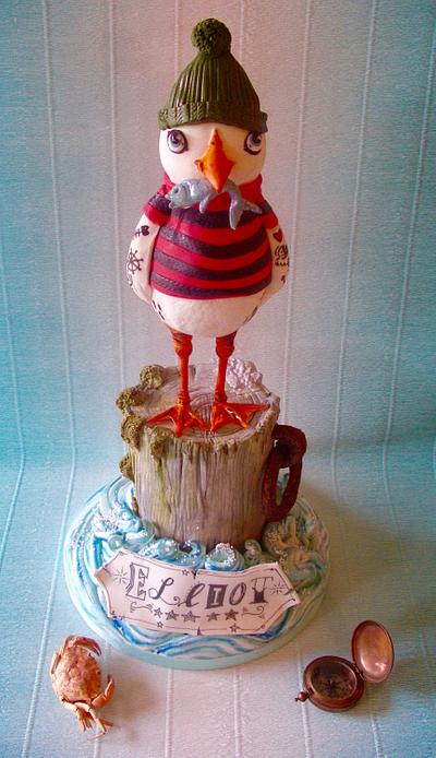 A seagull for Elliot - Cake by Lynette Horner