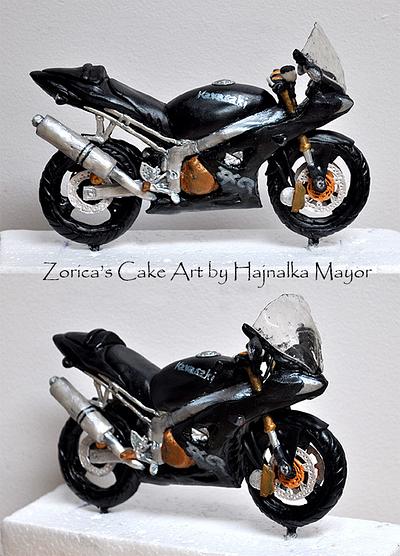 Kawasaki cake topper - Cake by Hajnalka Mayor