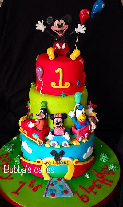 Mickey and friends - Cake by Bubba's cakes 