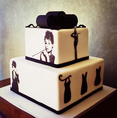 Breakfast at Tiffany's Bridal Shower Cake - Cake by Premier Pastry