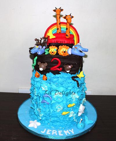 Noah's Ark - Cake by Sangeetha