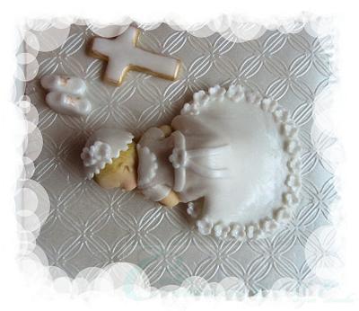 Baby Baptism / Christening Cake Topper - Cake by Cake Creations by ME - Mayra Estrada