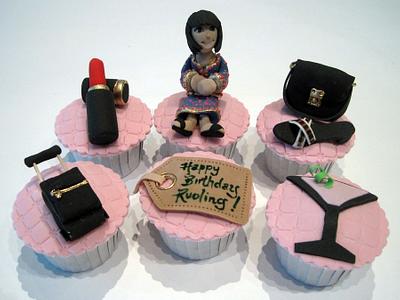 Singapore Girl Cupcakes - Cake by Nicholas Ang