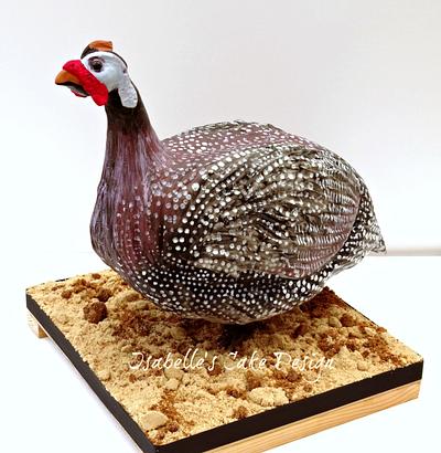 Guinea Fowl 3D CaKe - Cake by The Rosehip Bakery