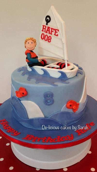 The Optimist boat cake  - Cake by De-licious Cakes by Sarah