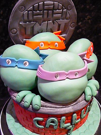 Teenage Mutant Ninja Turtles - Cake by vanillasugar