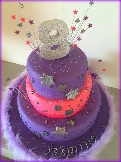 My daughter's stars cake - Cake by Sugar&Spice by NA