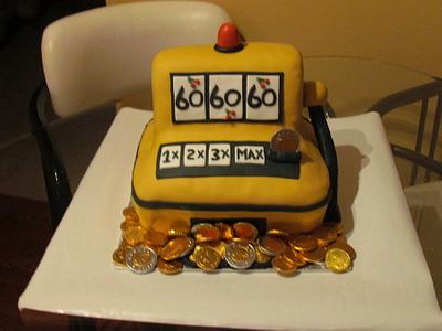 Slot machine cake - Cake by Angiescakes