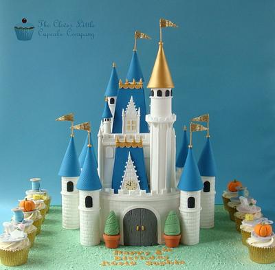 Cinderella Castle Cake - Cake by Amanda’s Little Cake Boutique