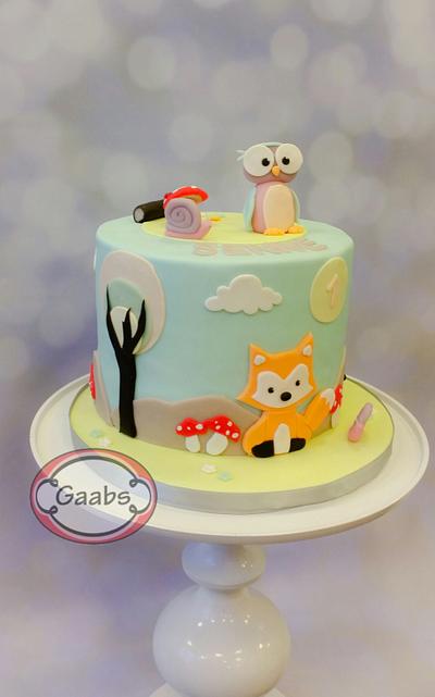 Woodland cake  - Cake by Gaabs