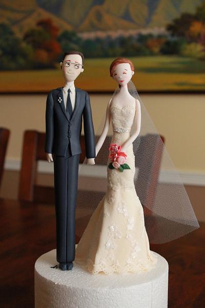 inspired by Carlos Lischetti figurines - Cake by the cake outfitter