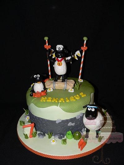 shaun the sheep Cake - Cake by BBD