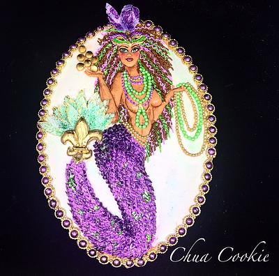 Mardi Gras Carnival Cakers Collaboration2018 - Cake by Chua Cookie