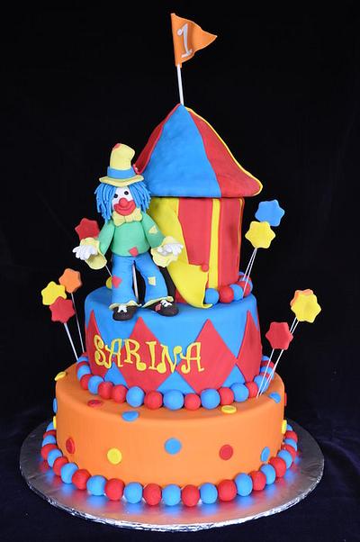 Circus Cake   - Cake by cakeImake 