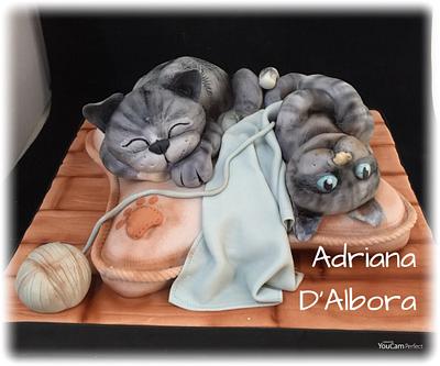 Kittens cake - Cake by Adriana D'Albora