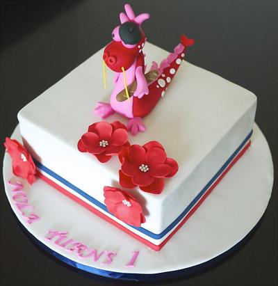 French dragon in Hong Kong - Cake by Partymatecakes 