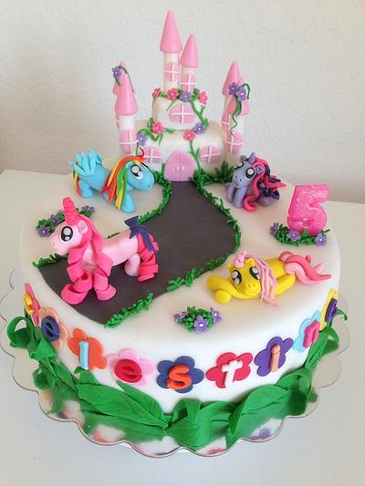 My Little Pony - Cake by littlekitchen